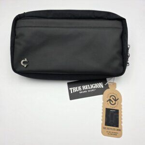 True Religion Men’s Black Porter Waist Crossbody Bag Tr104439